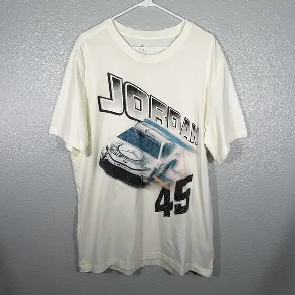 Air Jordan 23XI 2024 Tyler Reddick #45 NASCAR Racing Shirt Size XL RARE - Picture 1 of 7